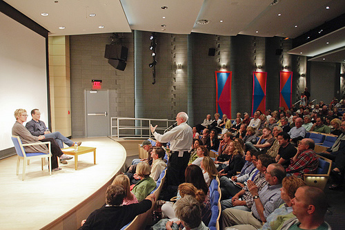 After the movie at the Aspen Institute